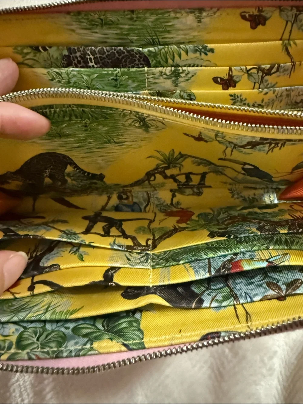 Hermès Silk'In Classique Long Wallet